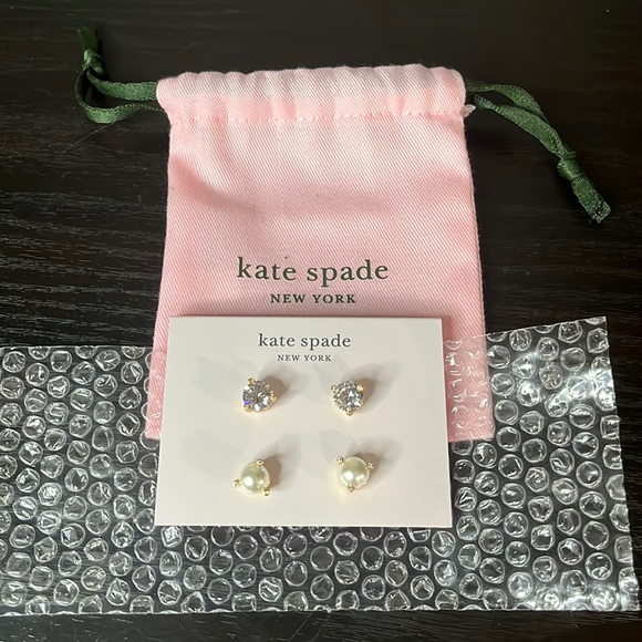 ✨Brand New✨ Kate Spade 2 Pair of Stud Earrings